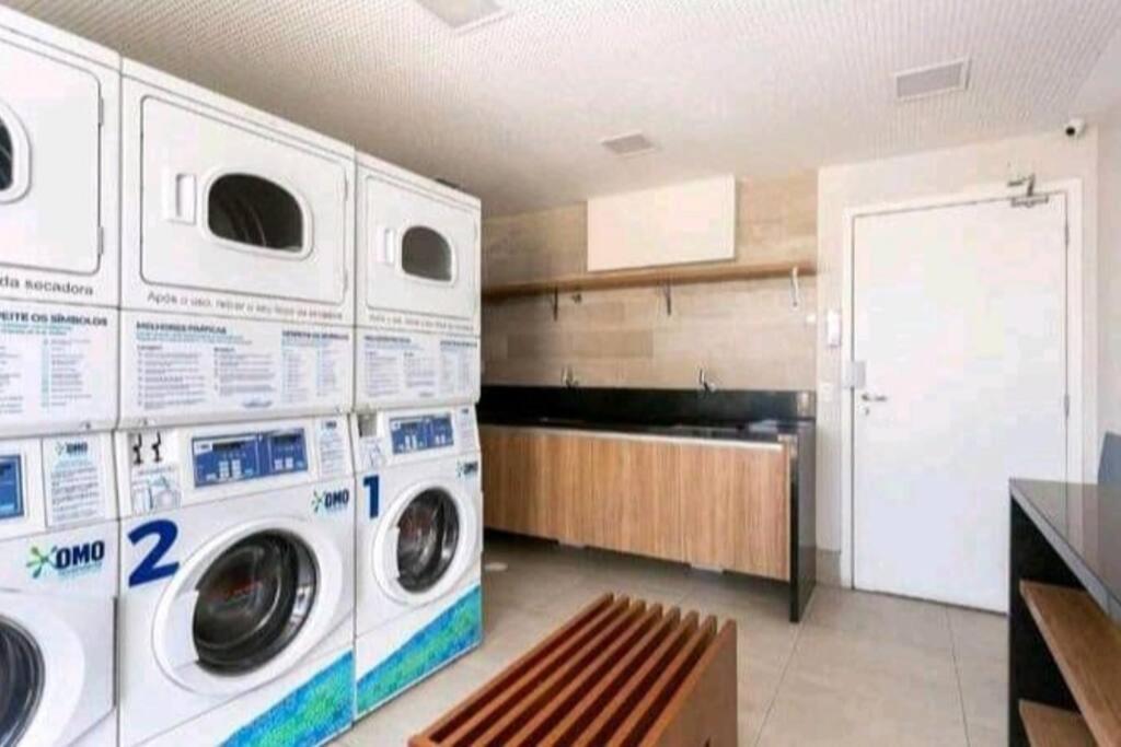 Studio Flex Com Garagem E Piscina No Centro De Sp São Paulo Exteriör bild